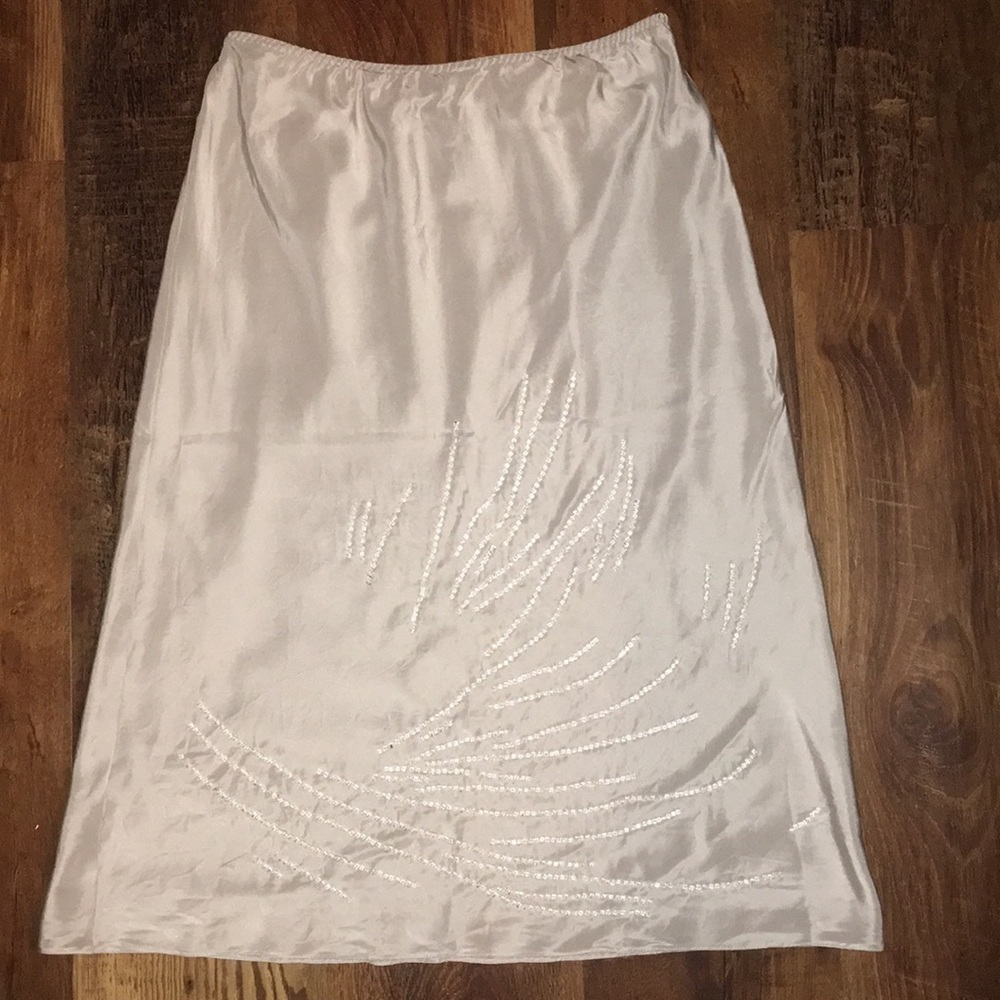Banana Republic beaded skirt size 4